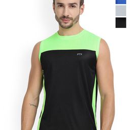 FTX Pack Of 4 Colourblocked Dry-Fit Gym Vests 709-1_709-6_709-9_709-12-S-picture-25