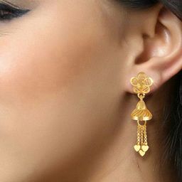 DIVASTRI Contemporary Jhumkas Earrings-24