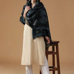 SHINGORA Women Floral Woven Design Shawl-picture-20