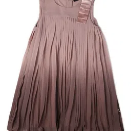 Allen Solly Junior A-Line Accordion Pleats Ombre Dress-52