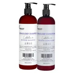Keraology Set Of 2 Collatin Booster Shampoo & Conditioner- 500ml Each image 4