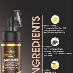 NUATRAFOL Set Of 2 Vitamin C Foaming Facewash -150ml Each image 2