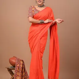 PALLO LATKE Khadi Saree-image-59