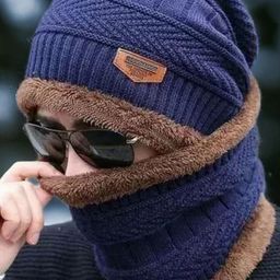Infispace Men Self Design Woolen Beanie-picture-36