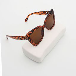 PELLE LUXUR Women Oversized Sunglasses with UV Protected Lens PL25GS132-image-45