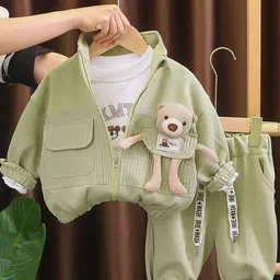 Little Surprise Box LLP Kids Printed 3Pcs Clothing Set-image-8