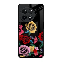 QRIOH Floral Printed OnePlus 11R 5G Back Case Mobile Accessories-picture-34