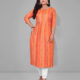 Lerkiza Women Maternity Anarkali Kurta-55