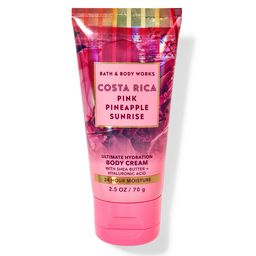 Bath & Body Works Pink Pineapple Sunrise Hydration Body Cream With Shea Butter - 70g-picture-23