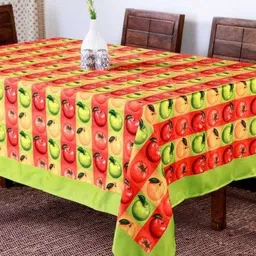 Lushomes Green 6-Seater Table Cover-27