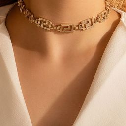 Shining Diva Fashion Women Gold-Plated Necklace-image-97