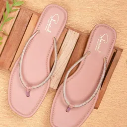 Shoestail Women One Toe Flats-picture-43