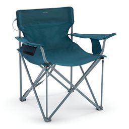 Quechua By Decathlon Teal Blue Camping Folding Chair-25