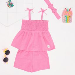 Pantaloons Baby Girls Top with Shorts-image-33