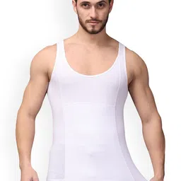 Wearslim Men Cotton Round Neck Basic Vest-picture-2
