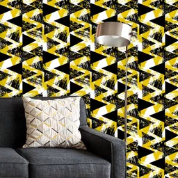 ArtzFolio Printed UV-Resistant Anti-Bacterial Geometrical Behaviour Peel & Stick Wallpaper-image-20