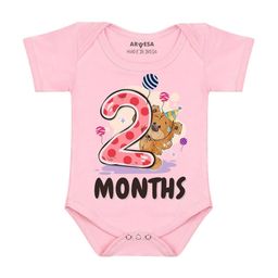 Arvesa 2 Month Baby Printed Bodysuit-image-55