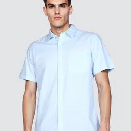 Lee Spread Collar Regular Fit Casual Shirt-image-53