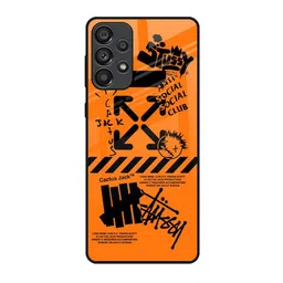 QRIOH Typography Printed Samsung Galaxy A73 5G Back Case Mobile Accessories-image-13