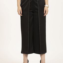 OFFICE & YOU Women Satin Palazzos-image-49