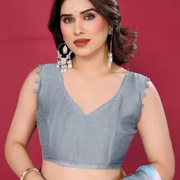 Anouk Abstract Printed Saree image 2
