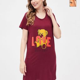 Dreambe Women Floral 2 Printed Extended Sleeves T-shirt-image-87
