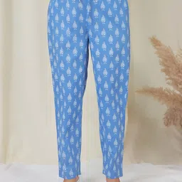 Aramya Women Printed Mid Rise Trouser-image-40