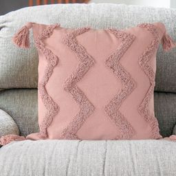 SASHAA WORLD Pink Striped Square Cushion Covers-image-67