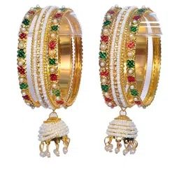 Ishika Multi Alloy Bangles-image-55