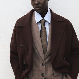 MANGO Oversized Double Breasted Trench Coat-picture-47