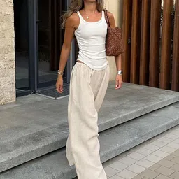 MIAKEE Women Mid-Rise Trousers-image-20