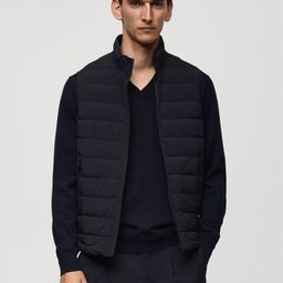 MANGO MAN Water-Repellent Gilet-image-25