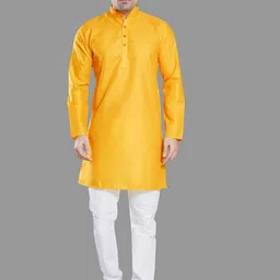 DIVISIVE Men Regular Kurta with Pyjamas-picture-4