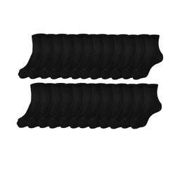 MUKHAKSH Black Cotton Socks-picture-46