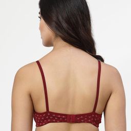 LILY Abstract Printed Pack Of 2 Full Coverage T Shirt Bra image 3
