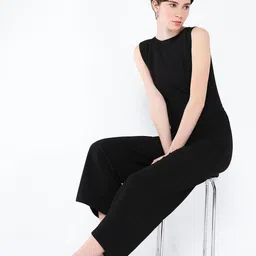 SHOWOFF Women Waist Tie-Ups Basic Jumpsuit-picture-28
