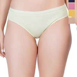 Liigne Pack Of 5 Mid-Rise Seamless Basic Briefs VCPC2230-XS-image-52