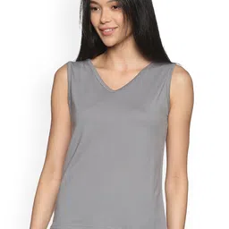 ECOLINE Clothing Women Organic Cotton V Neck Tank Top-image-58