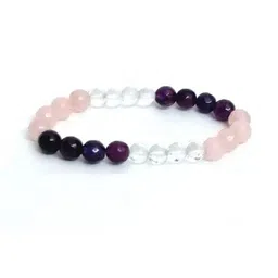 Divine souvenirs Unisex Artificial Beaded Elasticated Bracelet-picture-22