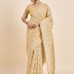Dori Woven Design Zari Tissue Banarasi Saree-image-92