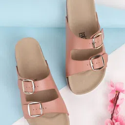 LOUD POUT Women Open Toe Flats with Buckles-picture-50