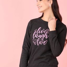 V-Mart Women Typography Printed Sweatshirt-picture-49