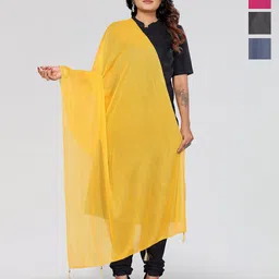 Moda Rapido Selection of 4 Striped Woven Design Dupatta-picture-10