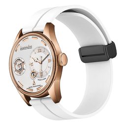 DOUBLERUN Unisex Dial & Bracelet Style Straps Analogue Chronograph Watch H05N16017-7