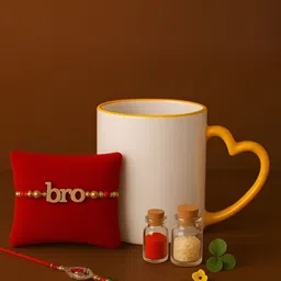 INTERNATIONAL GIFT Yellow Printed Ceramic Glossy Mugs Set of Cups and Mugs-image-59