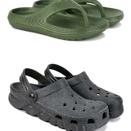 DRACKFOOT Men Set Of 2 Stylish Thong Flip-Flops Sandals-picture-52