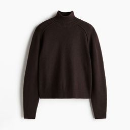 H&M Ribbed Turtleneck Jumper-image-57
