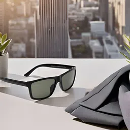 SUNNIES Unisex Rectangle Sunglasses with UV Protected Lens-8