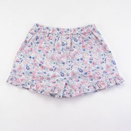 Soleilclo Girls Printed Knee Length Skorts-image-49