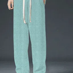 KAJARU Men Striped Chinos Trousers-picture-13